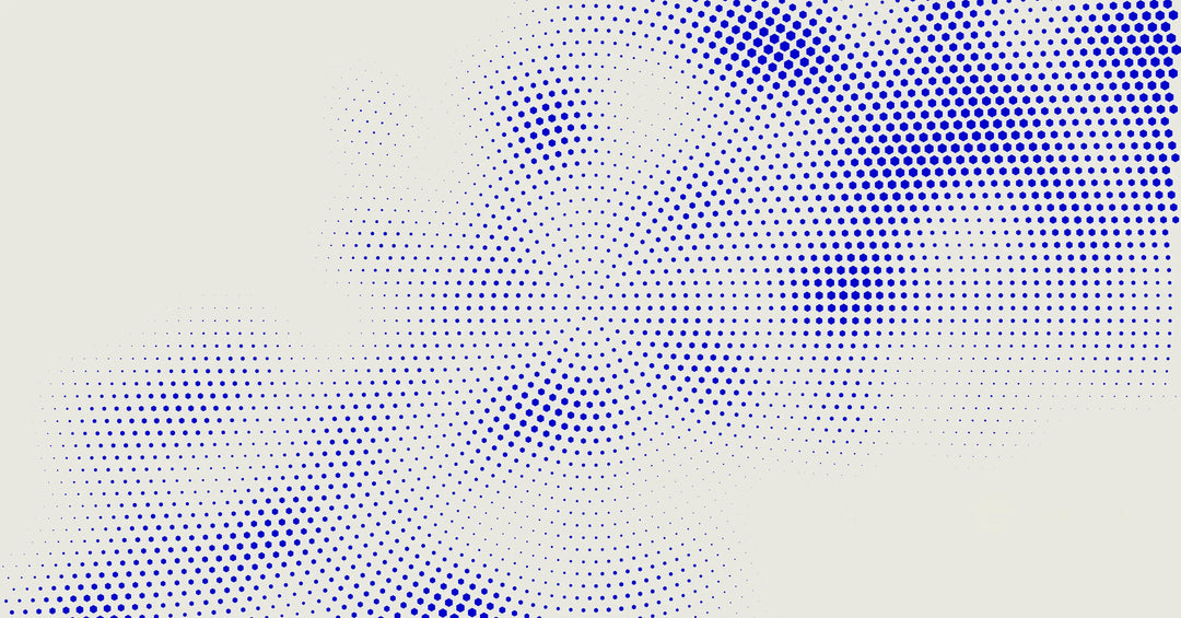 Header image - blue pattern.