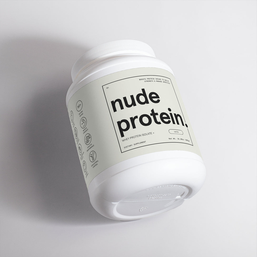 nude protein - Whey Protein Isolate (Vanilla)
