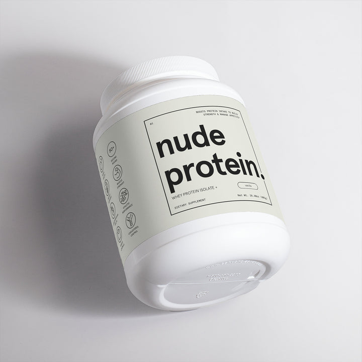 nude protein - Whey Protein Isolate (Vanilla)