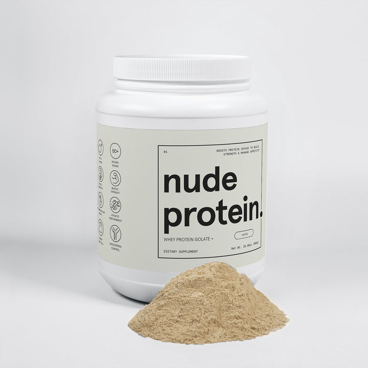 nude protein - Whey Protein Isolate (Vanilla)